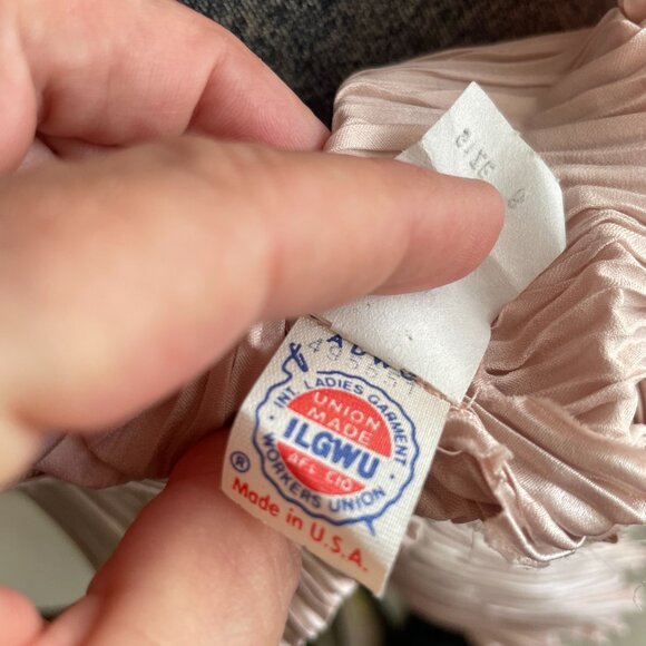 Vintage Ricki Lang for NUIT plissé pleated drop-waist fairycore dress - Picture 7 of 11